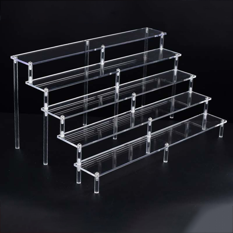 Pop Display Shelf - Klarer 1-6 Tier Acryl Displayst änder