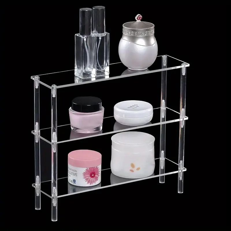 Pop Display Shelf - Vertikaler Acryl-Displayständer, Parfüm-Organizer, Transparentes Acryl-Displayregal für