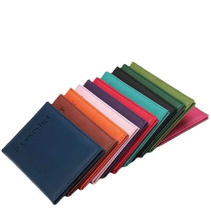 Card Top Loader - Mode Frauen Männer Passport Abdeckung Pu