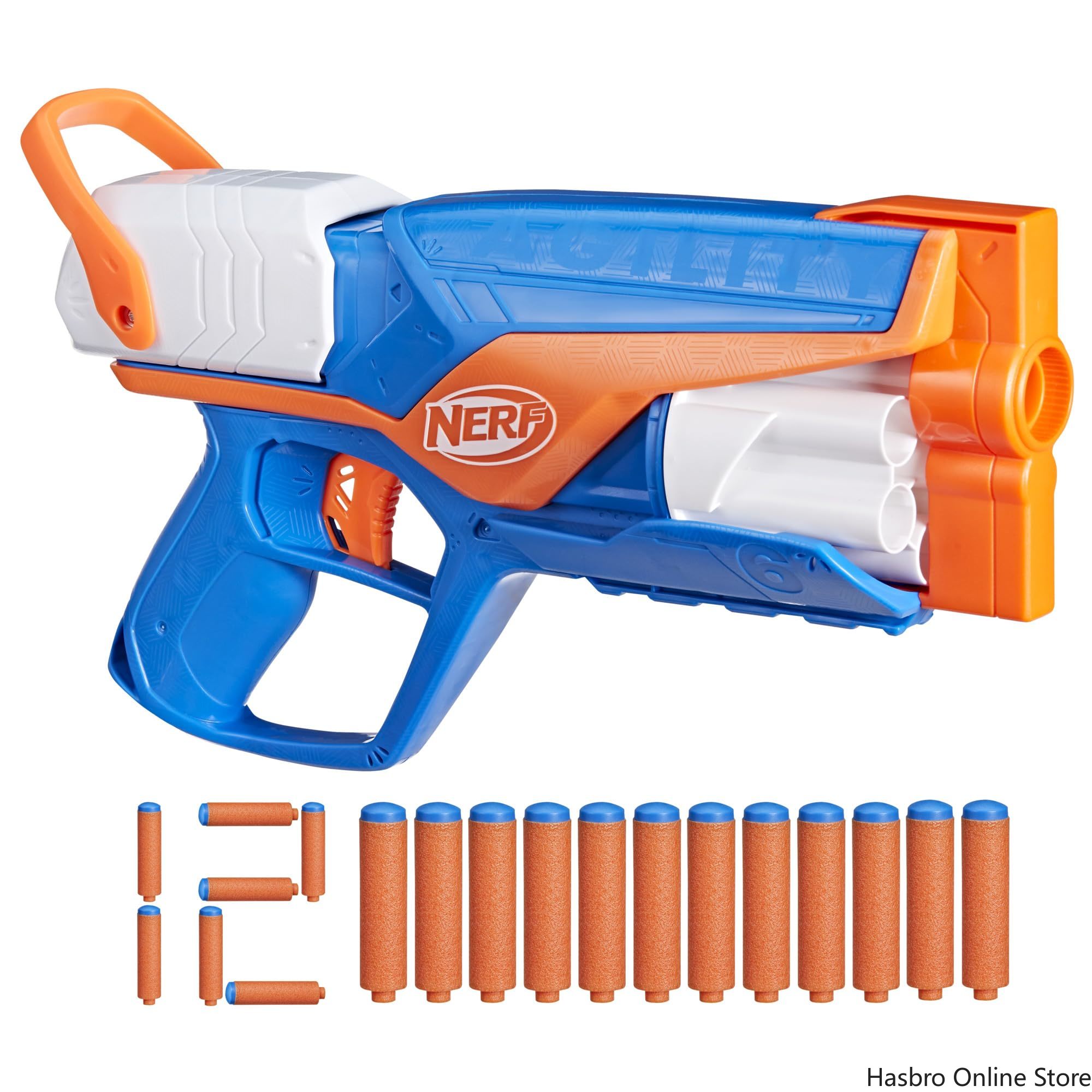 Hasbro Game Nerf - Hasbro Nerf N-Serie Agility Blaster, 12
