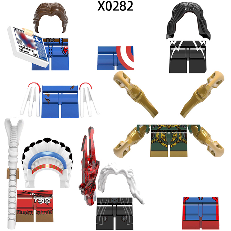 Lego Set Creator - Die Action figuren Schild Zauberstab Waffen