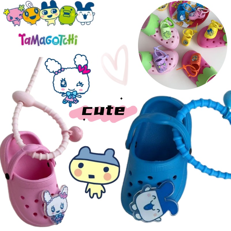 Bandai Model Tamagotchi - Neuer Kreativer Bandai Tamagotchi Schuh-Schlüsselanhänger, Cartoon,