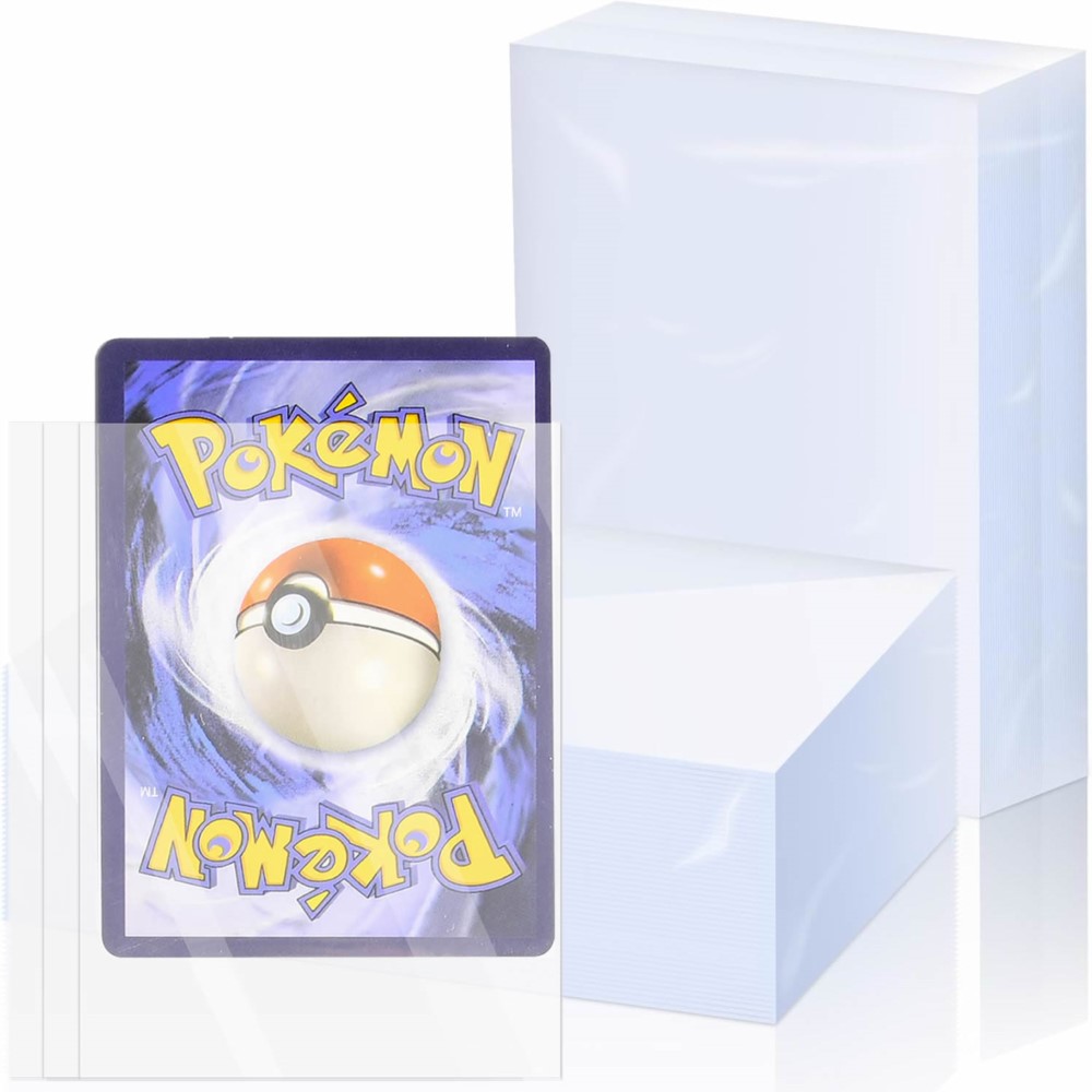 Card Penny Sleeve - 200 Stück Penny-Kartenhüllen, transparente Sammelkarten-Schutzhüllen für