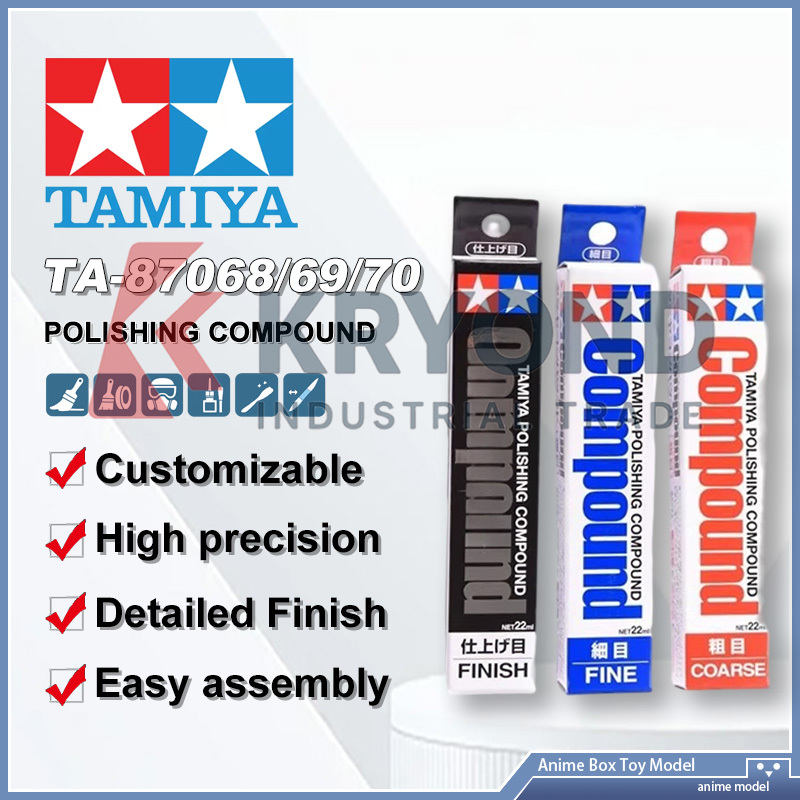 Tamiya Model Paint Set - Tamiya TA-87068/69/70 22-ml-Farbset für Modellbausätze, Lack-