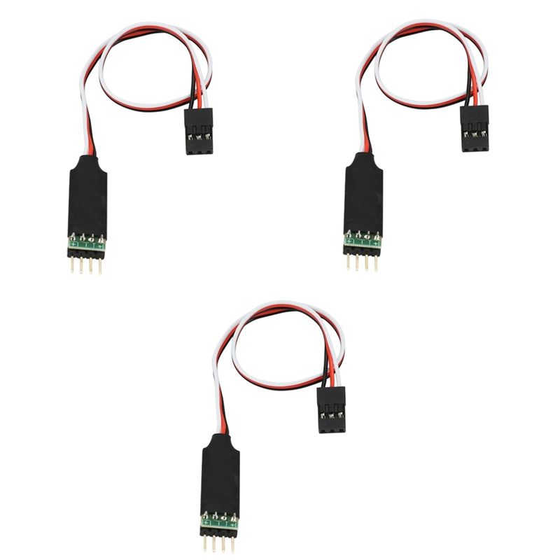 Tamiya Model Rc Car - FEDI-3Pcs 3CH 3-Kanal-LED-Lampen-Lichtsteuerungsschalter-Panel für 1/10 1/8