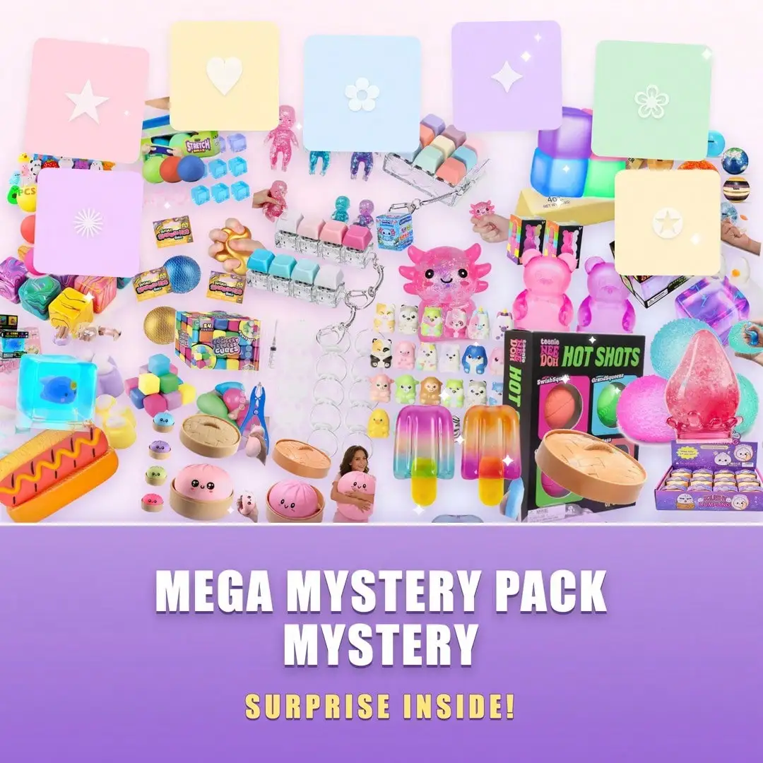 100 Styles Squishy Squeeze Fid – Mystery Box Blind Bag Bewertung und Preis