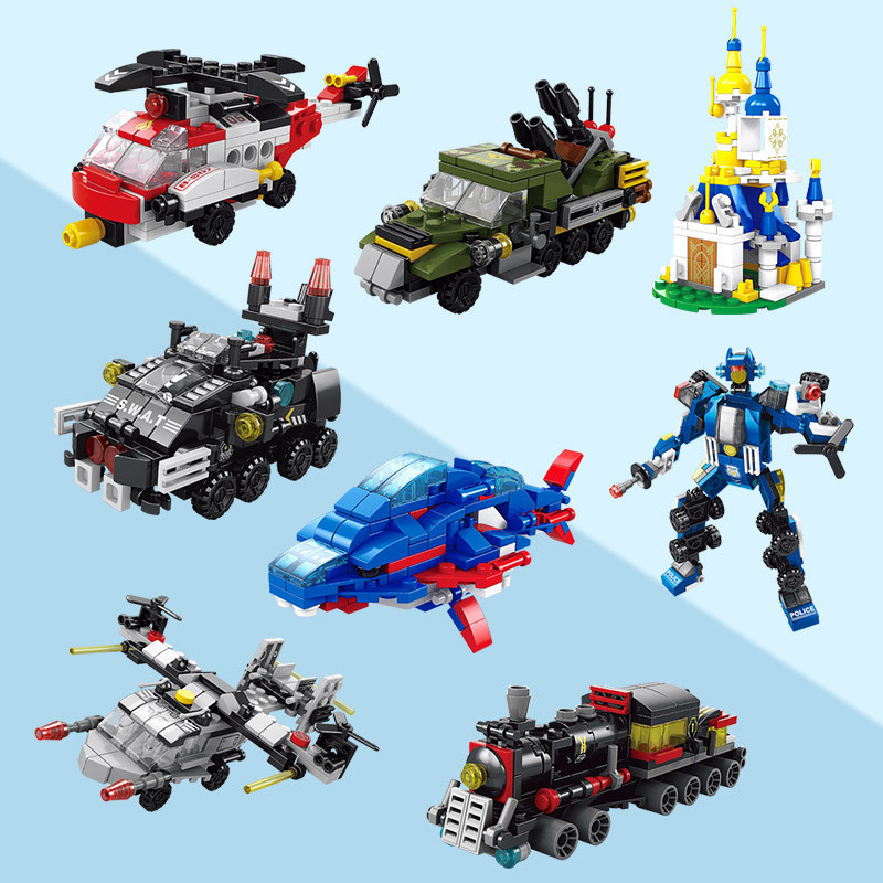 6 IN 1 Stadt Engineering Auto  – Lego Set City Bewertung und Preis