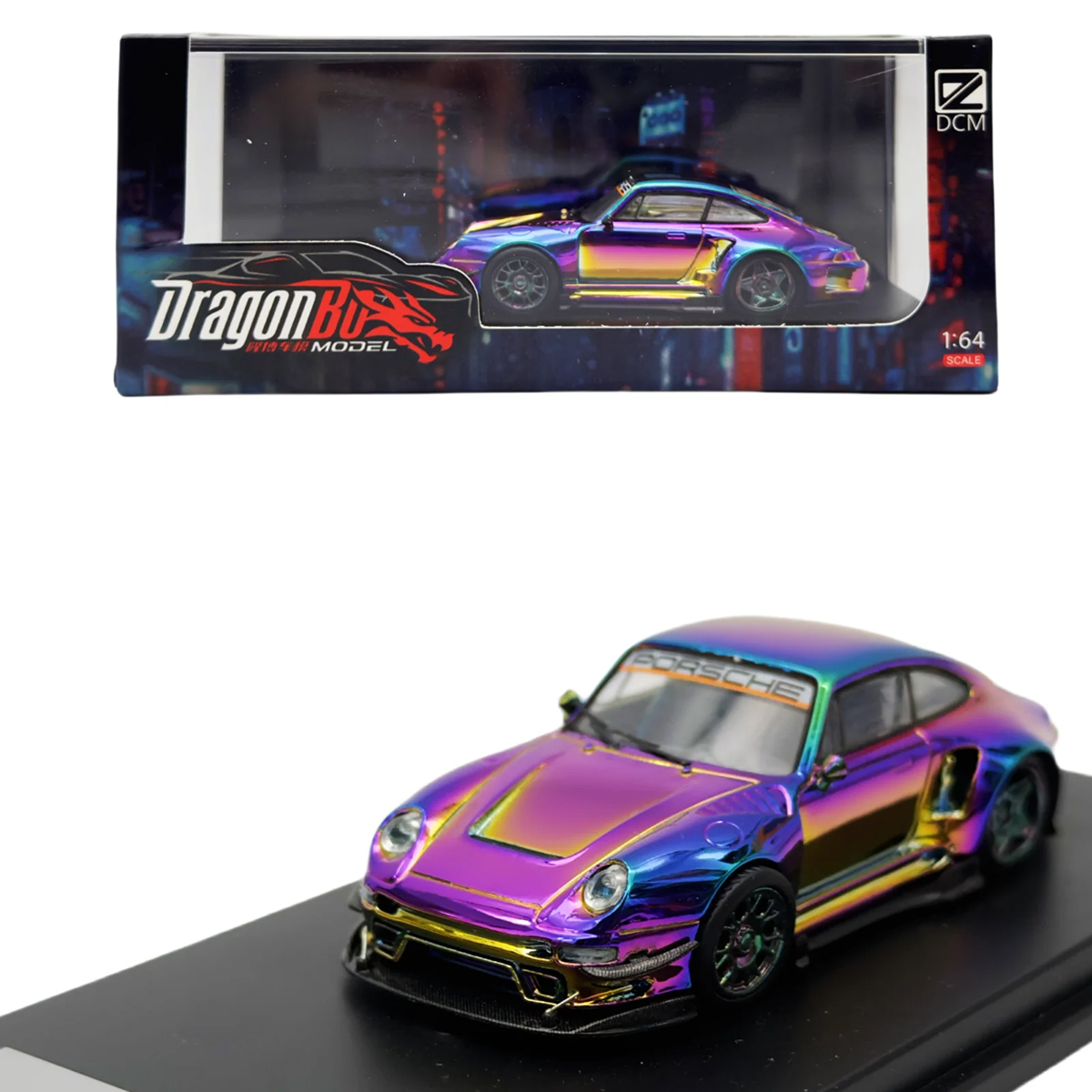 DRAGONBO x DCM 1:64 Porsche 99 – Die Cast Car 1 64 Bewertung und Preis