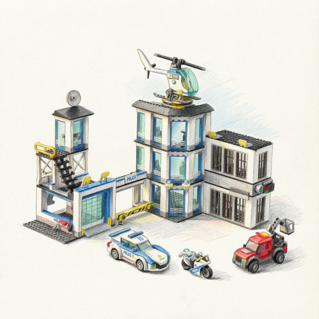 Spezialpolizeistation Militärg – Lego Set Creator Bewertung und Preis