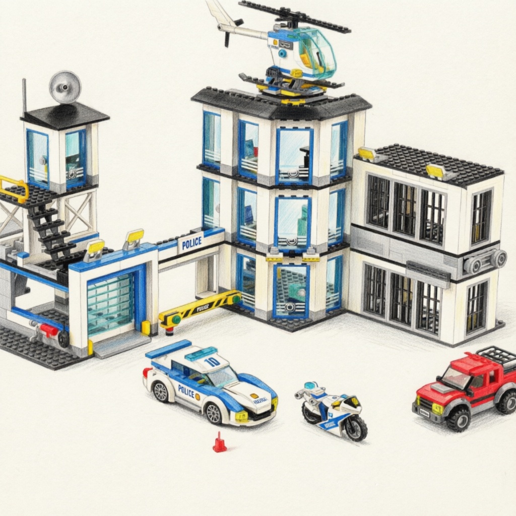 Spezialpolizeistation Militärg – Lego Set Creator Bewertung und Preis