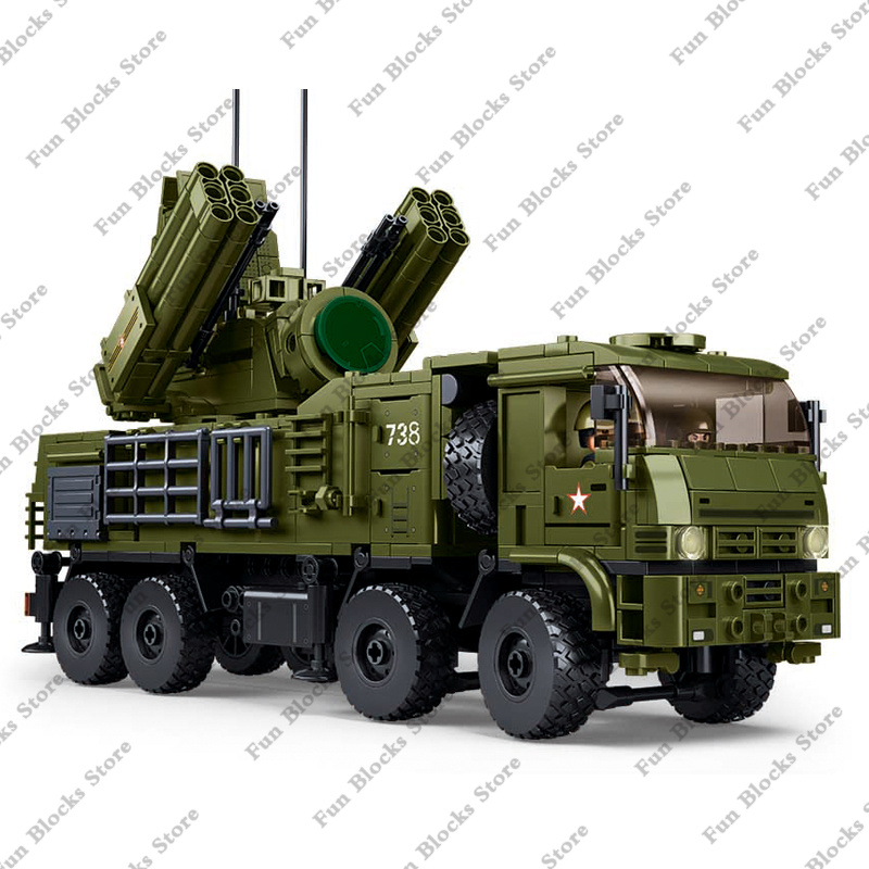 SLUBAN Militär Flugabwehr Rake – Lego Set Creator Bewertung und Preis