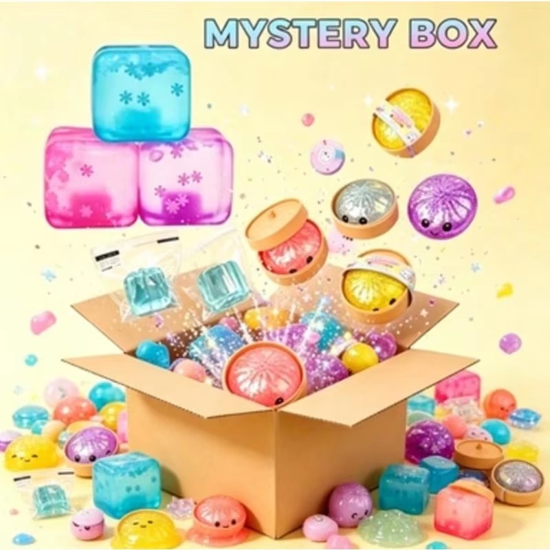 Sensorische Squishy Blind Box  – Mystery Box Blind Bag Bewertung und Preis