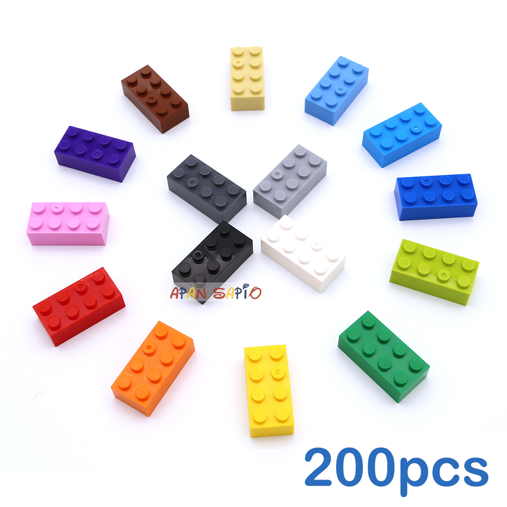 200 stücke 2x4 Dot DIY Baustei – Lego Set City Bewertung und Preis