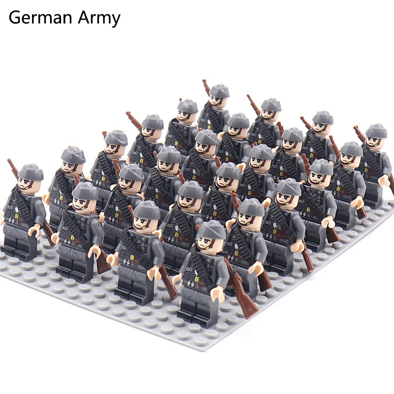 WW2 24 teile/los Militär Solda – Lego Set Creator Bewertung und Preis