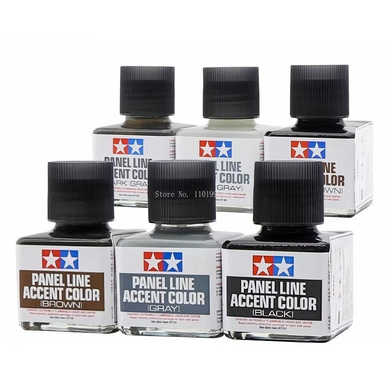 40 ml Panel Line Accent Color  – Tamiya Model Paint Set Bewertung und Preis