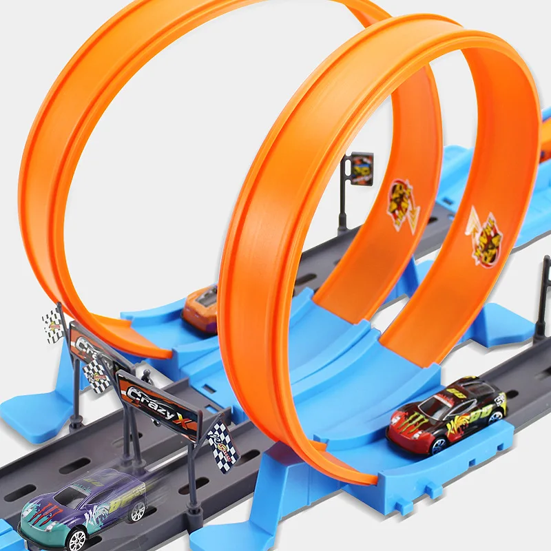 Heißer Stunt-Speed-Car-Rennstr – Hot Wheels Car Track Sets Bewertung und Preis