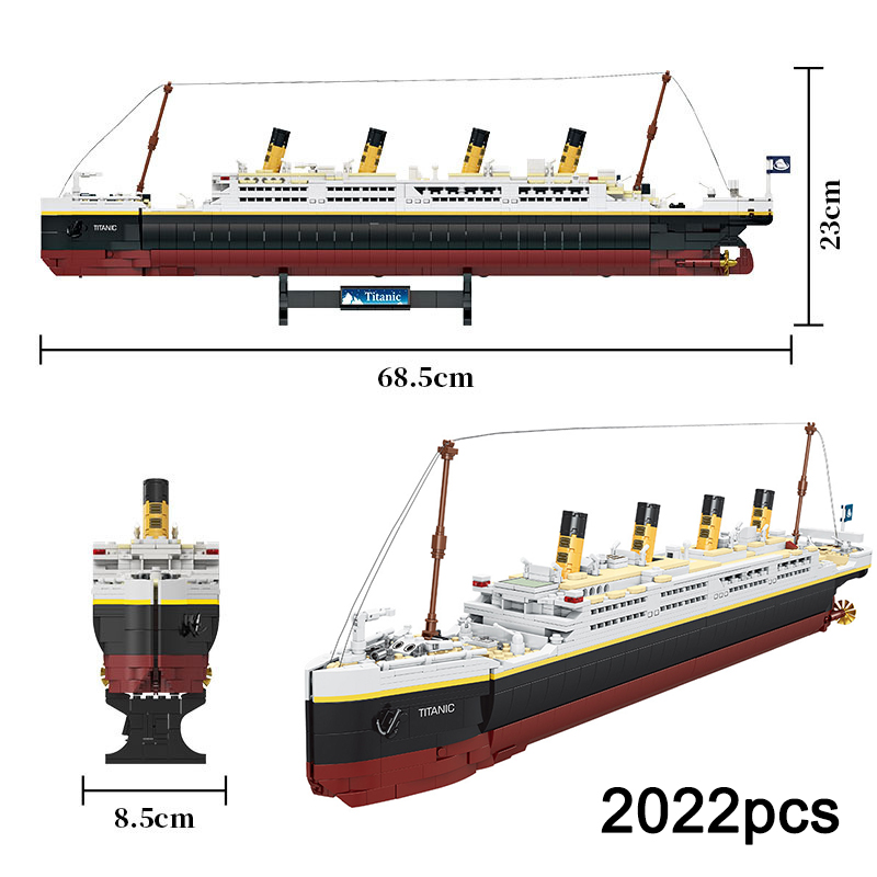 Kreative Ideen Titanic Modell  – Lego Set City Bewertung und Preis