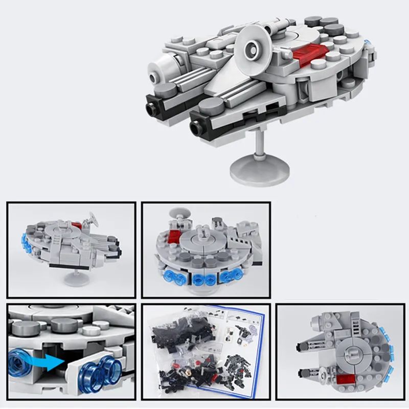 Klassisches Sternenjäger-Flugz – Building Block Mini Bewertung und Preis