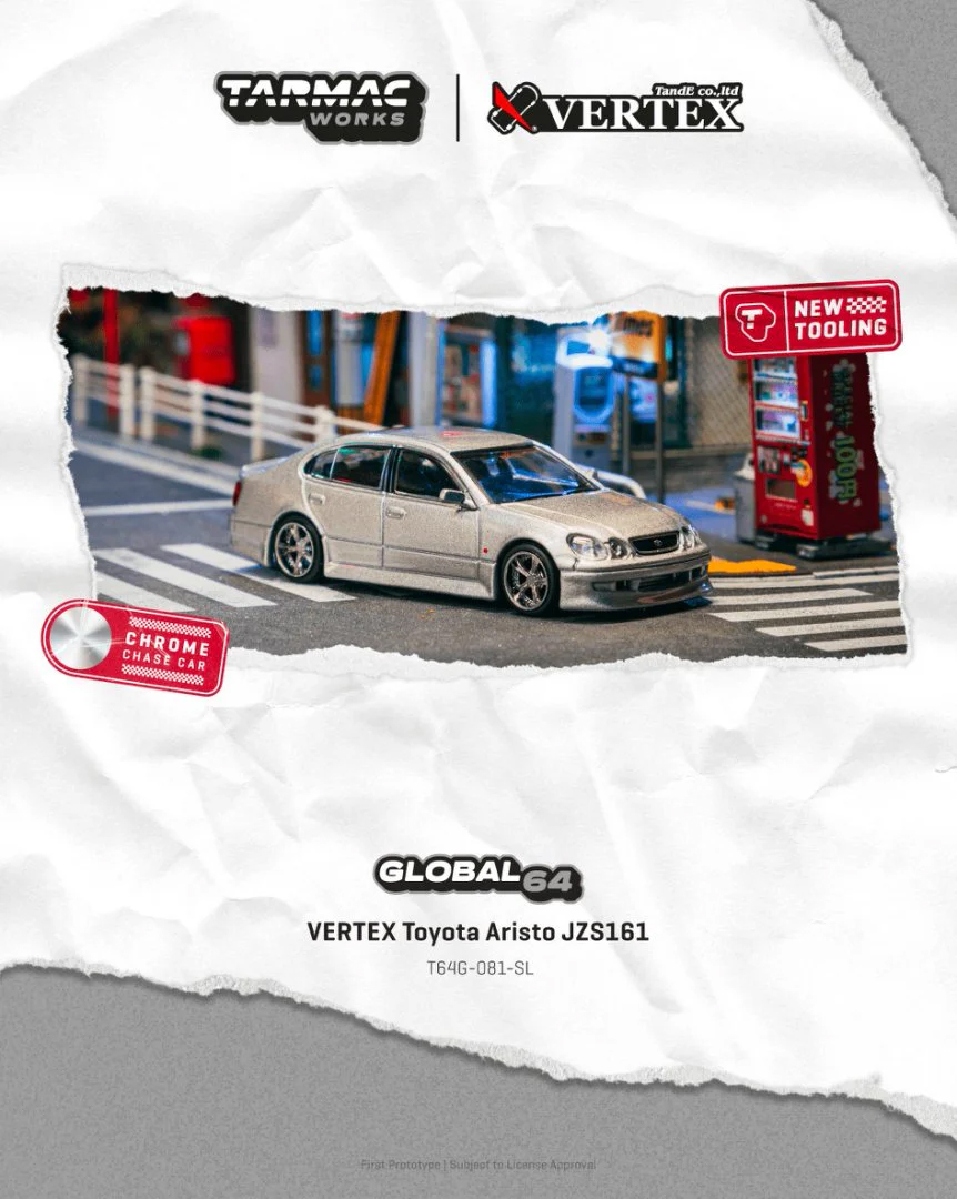 Tarmac Works 1:64 VERTEX Toyot – Die Cast Car 1 64 Bewertung und Preis