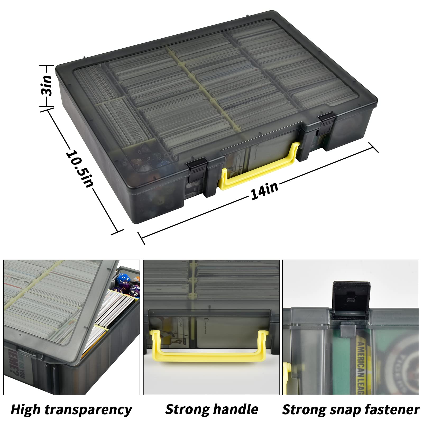 Transparente Sammelkarten-Aufb – Trading Card Binder Bewertung und Preis