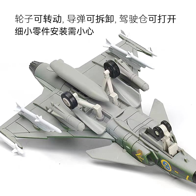 1:72 Maßstab ABS JAS-39 Mehrzw – Model Airplane Plastic Bewertung und Preis