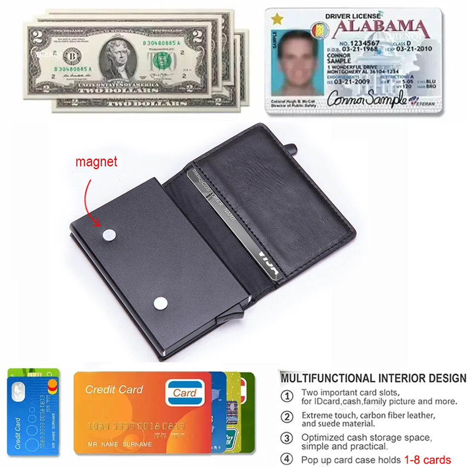 RFID-Blockierende Kartenbörse  – Card Top Loader Bewertung und Preis