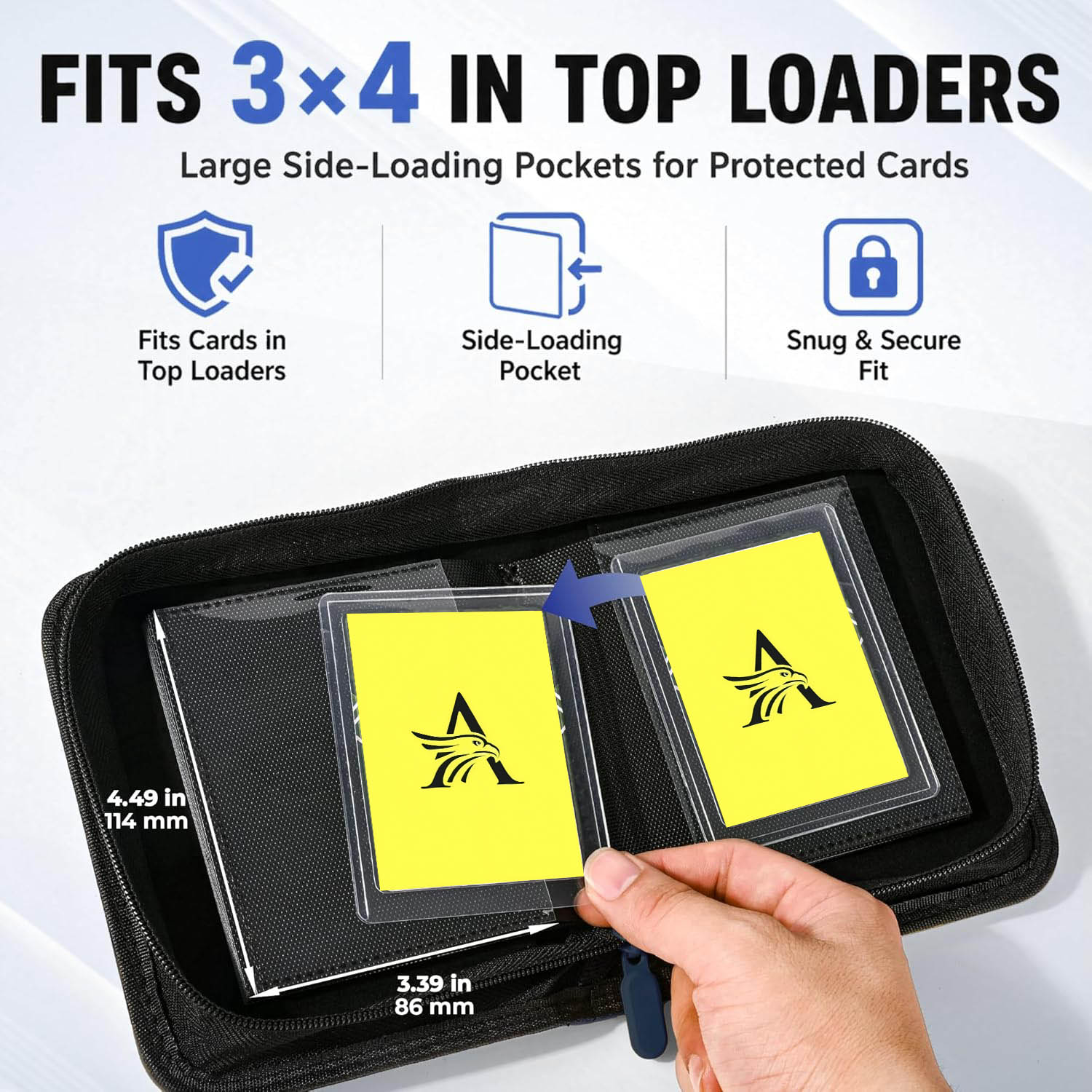 Top Loader Binder, 1 Tasche fü – Trading Card Binder Bewertung und Preis