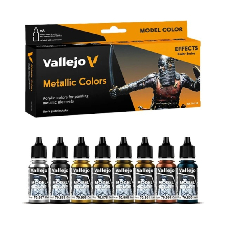Vallejo 70118 Metallic Color U – Tamiya Model Paint Set Bewertung und Preis