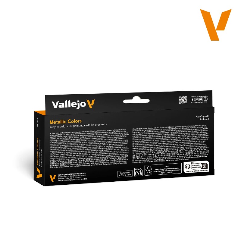 Vallejo 70118 Metallic Color U – Tamiya Model Paint Set Bewertung und Preis