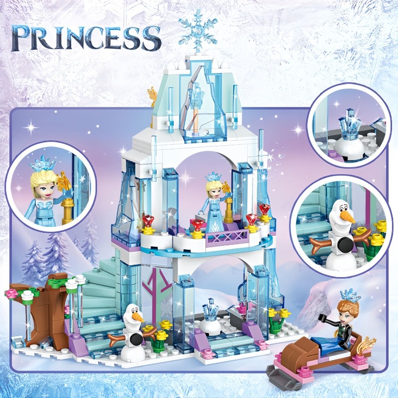 Elsa Eisschloss Bausteine Set  – Lego Set Technic Bewertung und Preis