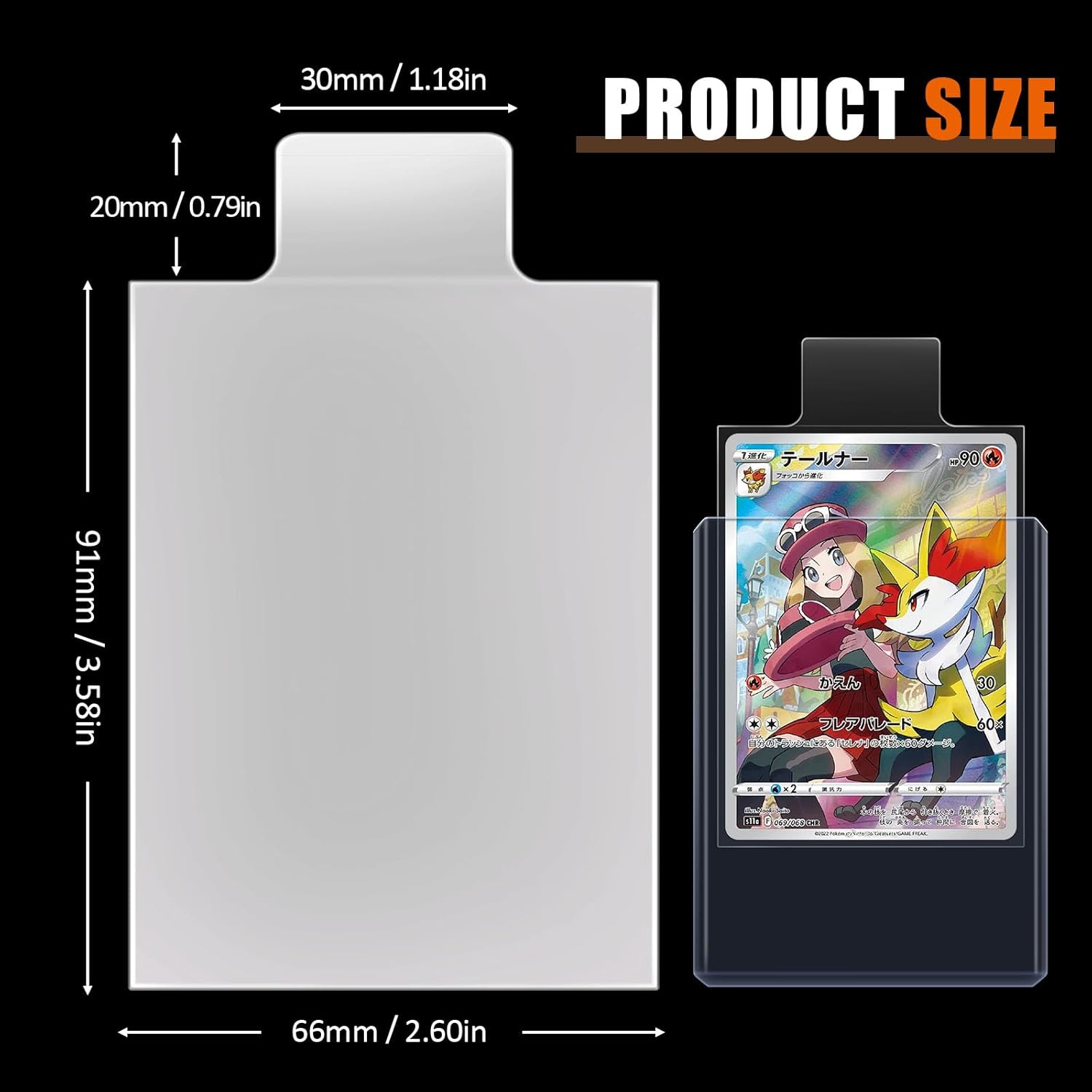 100–500 Stück transparente, er – Card Penny Sleeve Bewertung und Preis