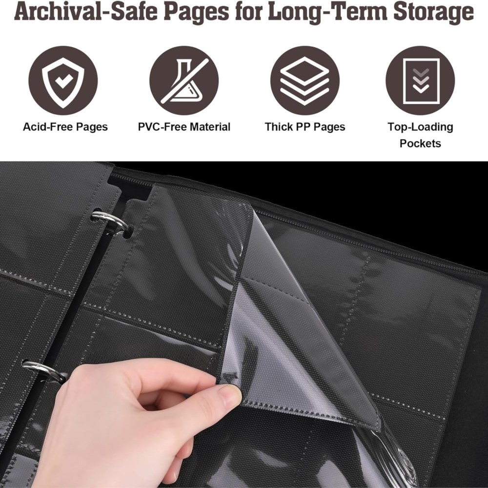 900-Fächer-Kartenalbum mit 50  – Trading Card Binder Bewertung und Preis
